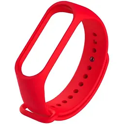 Силіконовий ремінець BeCover для Xiaomi Mi Band 3/4 Red (704648) - мініатюра 3