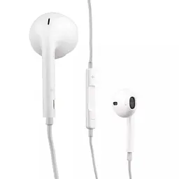 Дротові навушники Hoco M1 for apple, 3.5mm, 1.2m, white - мініатюра 3