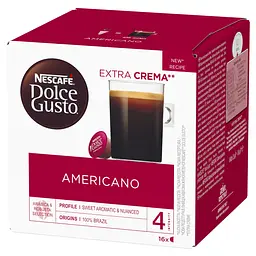 Набір кави в капсулах Nescafe Dolce Gusto Americano 48 шт. 408 г (3 пак. x 16 шт. 136 г) - мініатюра 3