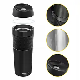 Термокухоль Mountain Goat Travel 0.4 л Black (P-5907739315694) - мініатюра 12