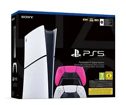 Ігрова консоль Sony PlayStation 5 Slim Digital Edition + DualSense Pink - мініатюра 5