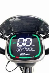 Електровелосипед Minako Monster (2000W, 60V, 36Ah) +Гідравлічні гальма +Розкладний Багажник / сидіння Синій - мініатюра 5