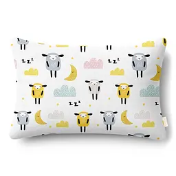 Дитяча постільна білизна фланель в ліжечко SHEEP YELLOW COSAS (2200000003362) - мініатюра 4