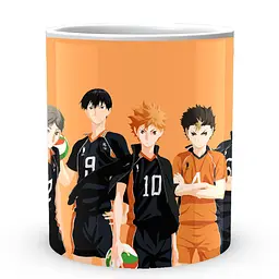 Кухоль GeekLand Haikyu!! Волейбол Карасуно HK 001.12 330 мл білий - мініатюра 2