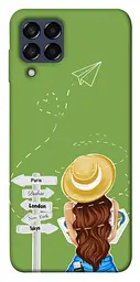 Чохол Demsky Travel girl для Samsung Galaxy M33 5G