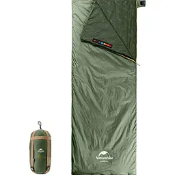 Спальний мішок Naturehike Summer LW180 XL Green (6927595777961-L) [169201] - мініатюра 2