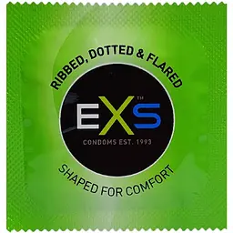 Презервативи EXS Ribs and Dots Точково-ребристі 6 шт.  - мініатюра 2