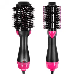 Фен - щітка для волосся One Step Hair Dryer and Styler Стайлер з обертанням для укладання волосся 3 в 1 - мініатюра 4