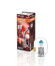 Галогеновая лампа Osram H3 64151NL Night Breaker LASER NG +150% 55W 12V Pk22s