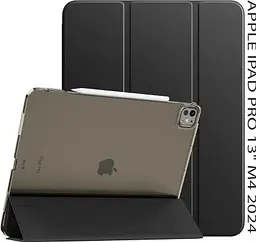 Чохол до планшета BeCover Tri Fold Hard Apple iPad Pro 13" M4 2024 Black (711730)