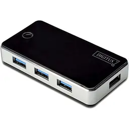 USB-Хаб Digitus USB 3.0 Hub, 4 Port (DA-70231) - мініатюра 2