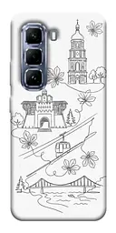 TPU чохол Demsky Kyiv spirit для Infinix Hot 50 Pro