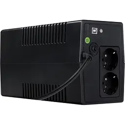 Джерело безперебійного живлення Prologix 800 (PLPU800VA2LED) - мініатюра 2