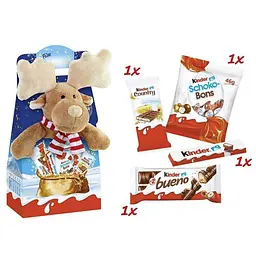 Новорічний набір солодощів Kinder Maxi Mix лось 133 г - мініатюра 2