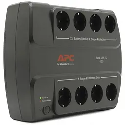 Джерело безперебійного живлення APC Back-UPS ES 400 400VA 240W Б/В - мініатюра 4