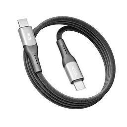 Кабель для зарядки USB Ridea RC-US42 UltraStrong Type-C to Type-C 60W 20V/3A 1.2 м Черный
