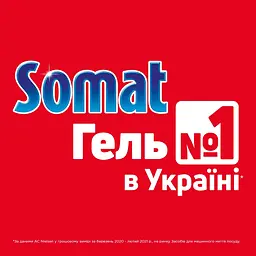 Набір: гель для миття посуду в посудомийній машині Somat Excellence Duo 684+684 мл - мініатюра 5