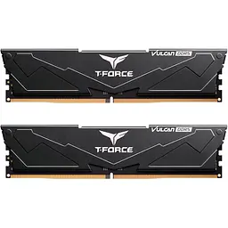 Модуль пам'яті DDR5 TEAM T-Force Vulcan 2x16GB 6000 MHz Black (FLBD532G6000HC30DC01) [157801]