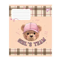 Зошит Yes Yes You are cute А5 12 аркушів клітинка (767891), в асортименті - мініатюра 5