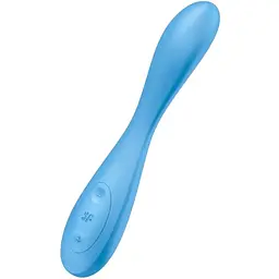Вібратор Satisfyer G-Spot Flex 4+ Connect App 19.5 см блакитний