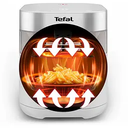 Мультипіч Tefal Easy Fry Infrared 2020 Вт світло-сіра (EY831GE0) - мініатюра 3