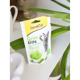 Ласощі для котів GimCat Gras Bits трава 40 г - мініатюра 5