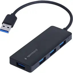 USB-Хаб Gembird UHB-U3P4-03 на 4 порти USB 3.1 (UHB-U3P4-03) - мініатюра 2