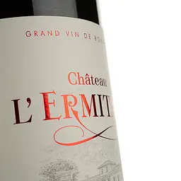 Вино Chateau L'Ermitage Listrac-Medoc, червоне, сухе, 13%, 0,75 л (1313480) - мініатюра 3