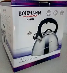 Чайник зі свистком Bohmann BH 9906 3л - мініатюра 4