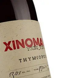 Вино Thymiopoulos Young Vines, червоне, сухе, 0,75 л - мініатюра 3