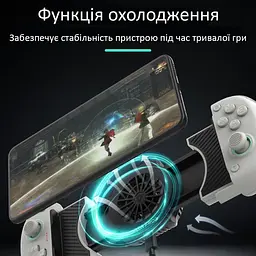 Бездротовий геймпад Data Frog X3 White з системою охолодження для Android, Nintendo Switch, Pc - мініатюра 5