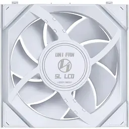 Вентилятор Lian Li UNI Fan SL WIRELESS LCD 120-1 (G99.12SLLCD1W1W.00) White - мініатюра 3