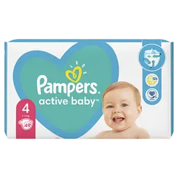 Підгузки Pampers Active Baby 4 (9-14 кг), 49 шт. - мініатюра 2
