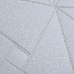Самоклеюча 3D панель 3D Loft білий ромб 700x700x6,5 мм - мініатюра 3