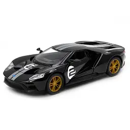 Металева інерційна легкова модель Ford GT Heritage Edition 5", відкриваються двері (В асортименті)