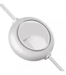 Кабель Baseus Bright Mirror 3-in-1 Cable USB to MicroUSB+Lightning+Type-C 3.5A 1.2m CAMLT-MJ02 white - мініатюра 3