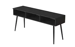 Тумба під телевізор Кентуккі Ferrum-decor 45x139x38 Чорний метал ДСП Сосна Кембра 16 мм (FRD-106728) - мініатюра 5