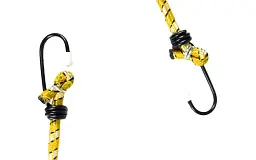 Ремінці для закріплення багажу Poputchik Elastic Strap 2 шт. x 150 см 8 мм - мініатюра 5