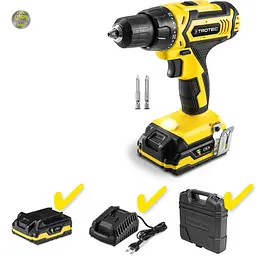 Дриль-шурупокрут акумуляторний Trotec PSCS 11-20V + кейс (4410000302) - мініатюра 4