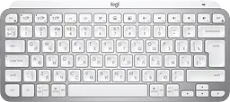 Клавіатура бездротова Logitech MX Keys Mini Illuminated UA Pale Gray (920-010499)