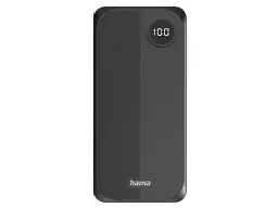 Зовнішній акумулятор (Power Bank) Hama Power Bank 20000mAh Grey (139547)
