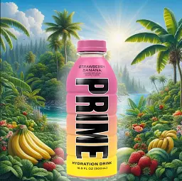 Напій Prime Hydration Strawberry Banana 500 мл - мініатюра 7