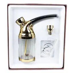 Похідний міні Кальян CD-902 №3809 Gold (10890) - мініатюра 2