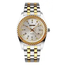 Наручний годинник чоловічий 9098SI-B Silver Men Skmei acs0029896