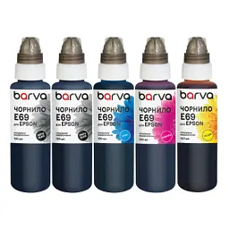 Чорнило Barva Epson T69 5x100 мл, special, MB/PB/C/M/Y (E69-100-MP)