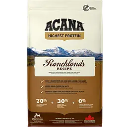 Cухий корм для собак усіх порід Acana Ranchslands Dog з червоним м'ясом 2 кг a54320