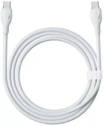Кабель Baseus Pudding Series Fast Charging Cable Type-C to Type-C 100W 1.2m P10355702221-00 White - мініатюра 2