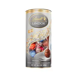 Цукерки Lindt Lindor Tube Silver 400г.