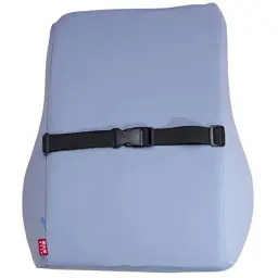 Подушка для спини Yiwu Minimal Memory Foam 45х40х12 см блакитна - мініатюра 3