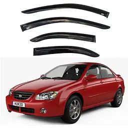 Дефлектори вікон для Kia Cerato 2003-2009 Скотч 3M Voron Glass